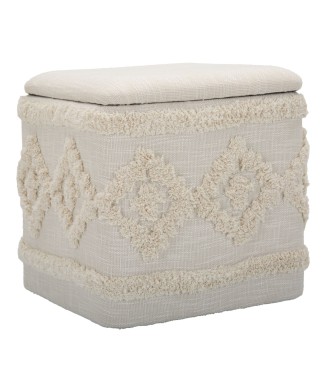 Firkantet Damascus-beholderpuf