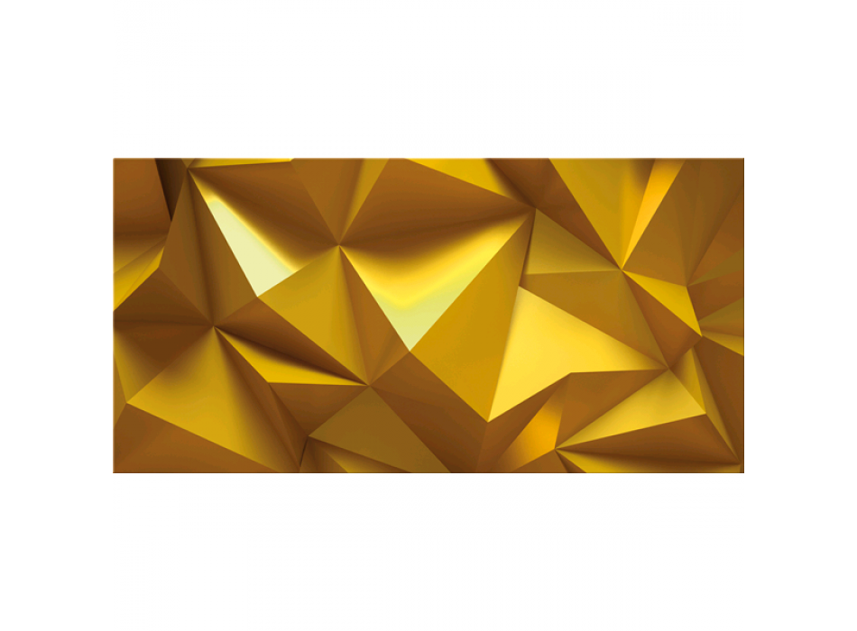 3D-maleri GULE PYRAMIDER G4824 PINTDECOR