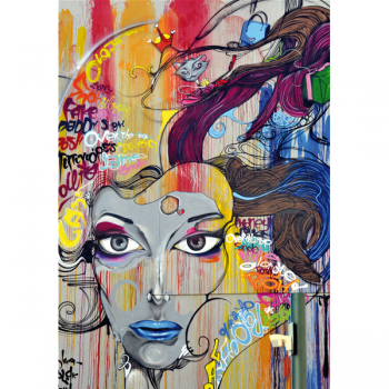 Maleri CHARMERENDE KVINDE G5574 PINTDECOR