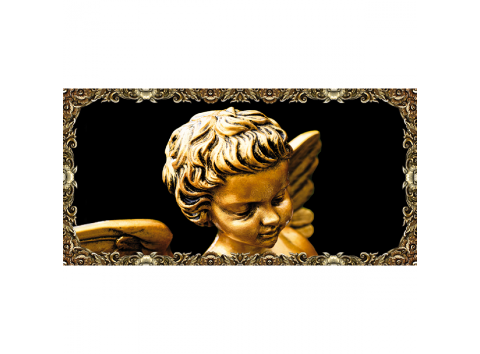 BRONZE ENGEL MED RAMME G2288 PINTDECOR