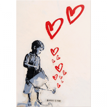 VOKSENDE HJERTER G5568 PINTDECOR Maleri