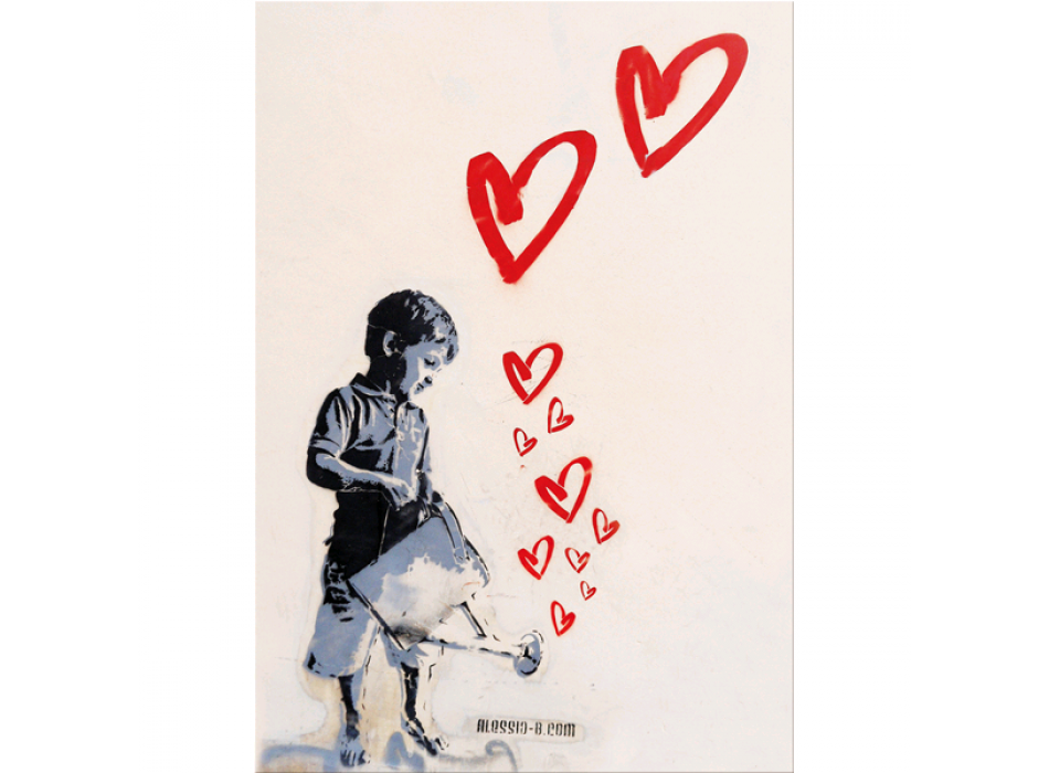 VOKSENDE HJERTER G5568 PINTDECOR Maleri