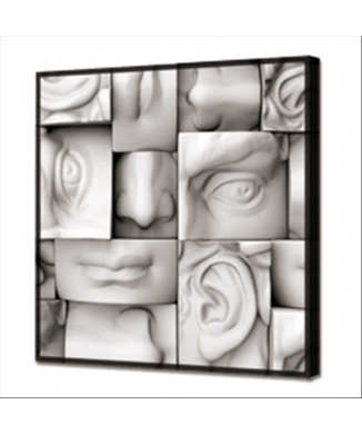 GL3420 PINTDECOR SKULPTUR LYSENDE BILLEDE