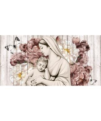 Maleri MADONNA I BLOMST G3876 PINTDECOR