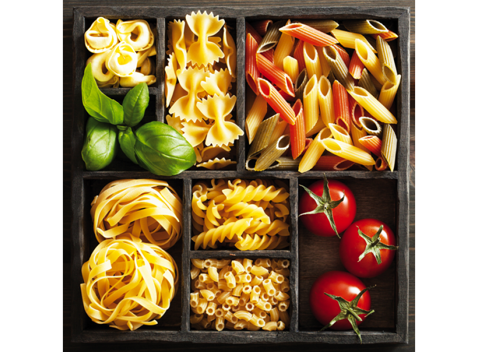 PASTA MED BASILIKUM OG TOMAT G1848 PINTDECOR