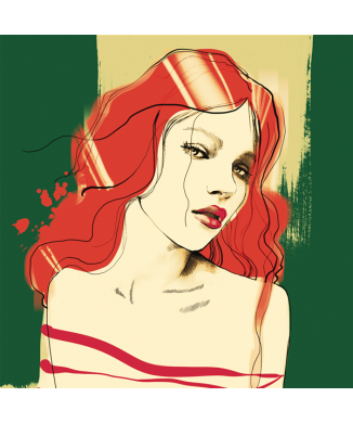 RED WOMAN G1008 PINTDECOR rammeværk