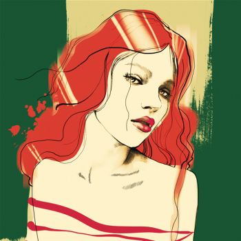 RED WOMAN G1008 PINTDECOR rammeværk