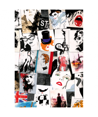 Maleri ANSIGTER G3996 PINTDECOR