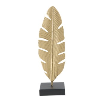 GLAM BLADSKULPTUR MED LYSESTAGE