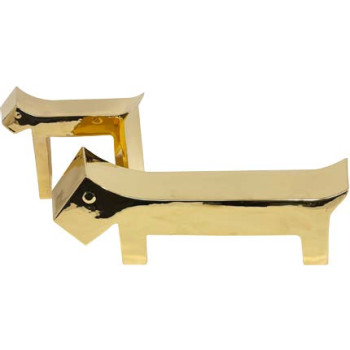 Keramisk skulptur HUND ADRIANI & ROSSI