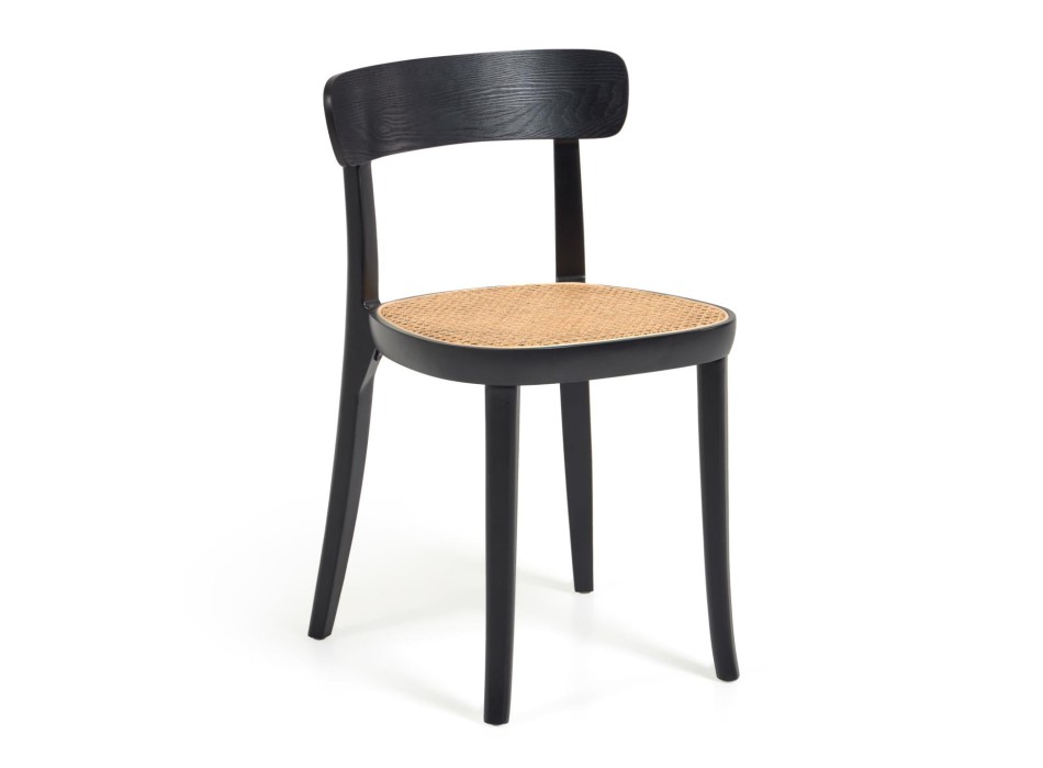 Romersk stol med bøgetræsfinish