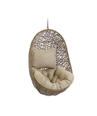 Brun Florina hængestol