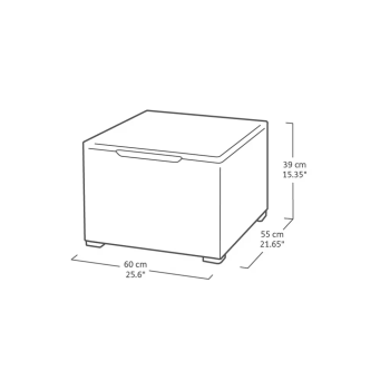 KETER EMMA LOUNGE SÆT Havesæt