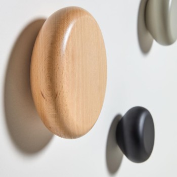 Nadue sæt med 3 bøjler i massivt bøgetræ