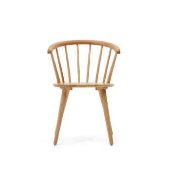 Silla Trise DM og madera maciza de caucho med naturlak