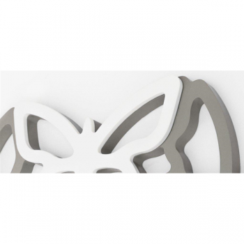 ERMES spejl elfenben og duegrå P4994 Pintdecor