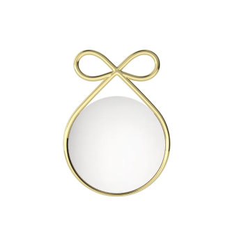 QEEBOO båndspejl med metalfinish