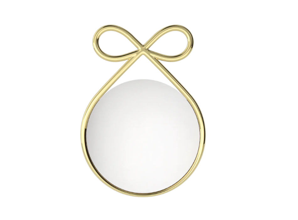 QEEBOO båndspejl med metalfinish