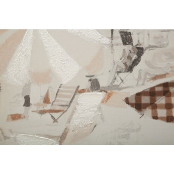 MALET TRYK STRAND -B-