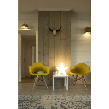 Lysende stjerne 40 cm 32349W 8 årstider design