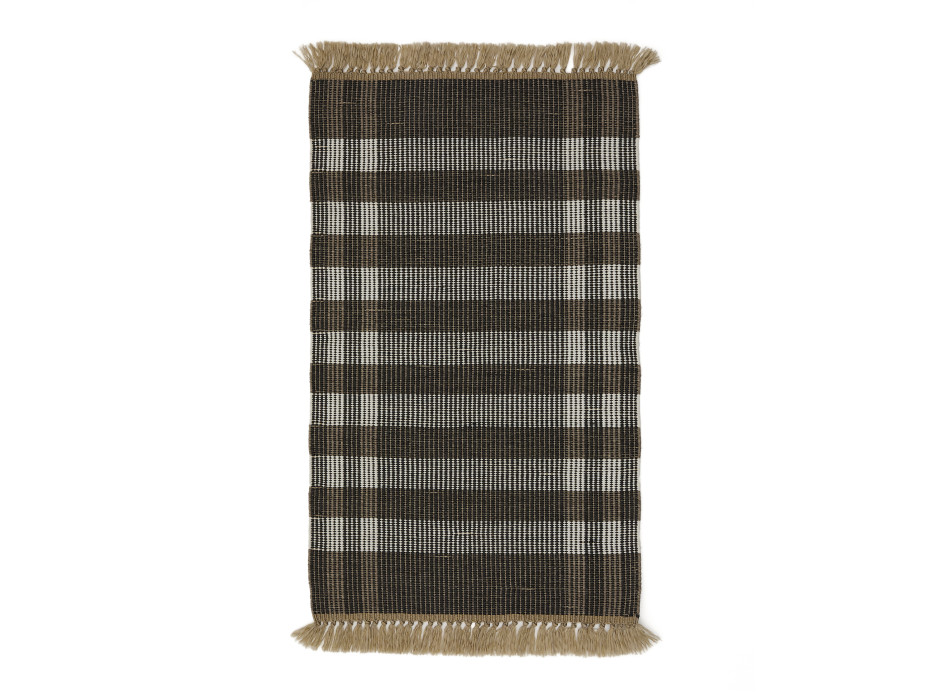 Barani brunt kunstfibertæppe