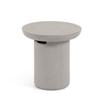 Taimi rundt udendørs betonbord, Ø 50 cm