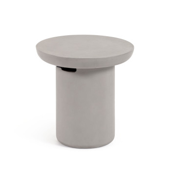 Taimi rundt udendørs betonbord, Ø 50 cm