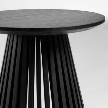 Jeanette sofabord Ø 50 cm sort