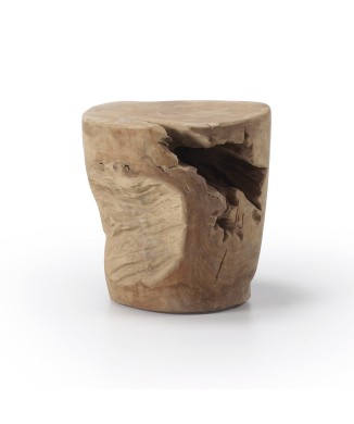 Tropicana sofabord i massivt teaktræ Ø 35