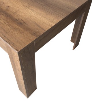 Bibi Bord - Udtrækkeligt Bord 90x120/180 cm Bibi Hvid Spatel