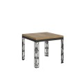 Ghibli Libra 90x90/180 cm klapbord med antracitgrå stel