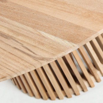 Jeanette rundt bord i massivt træ