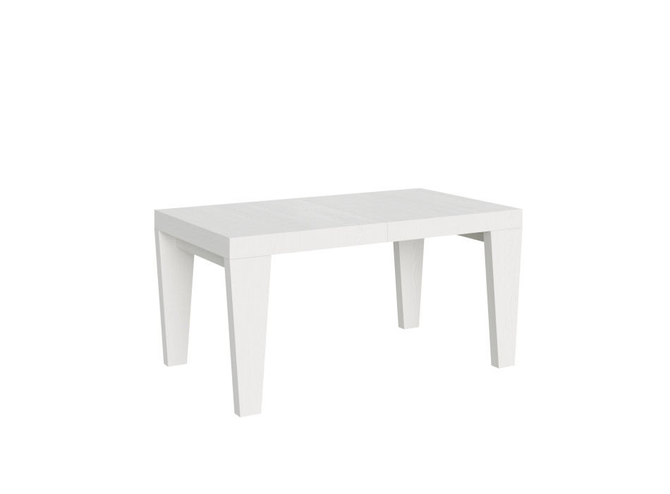 Spimbo Bord D.90 - Udtræksbord 160/264x90 cm Spimbo Hvid Ask