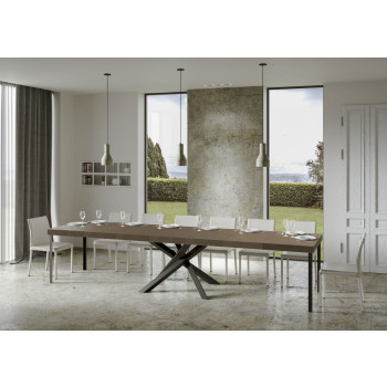 Volantis Premium bordben i antracit P.90 - Udtræksbord 200/460x90 cm Volantis Premium ben i hvid ask i antracit