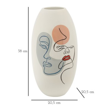 KUNSTVASE -C-