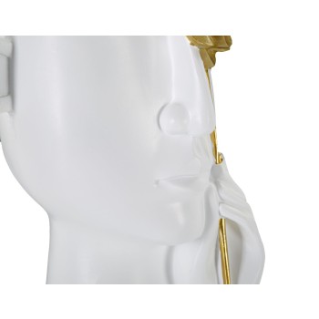 ANSIGTSVAS MED BLOMST