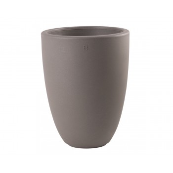 Lysende, bugtet vase M 32054 8 årstider design