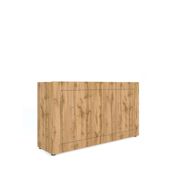  - Μπουφές 3 θυρών 150x40x83,5 cm Elios φυσική δρυς