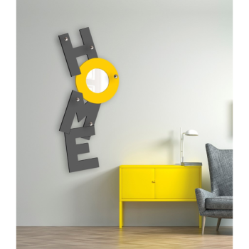 Κρεμάστρα για το Σπίτι Κίτρινη P4817 Pintdecor