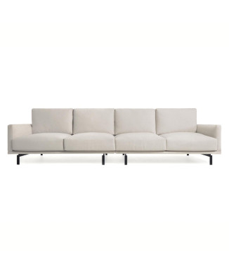 Καναπές Galene 4 θέσεων, μπεζ, 334 cm, FSC Mix Credit