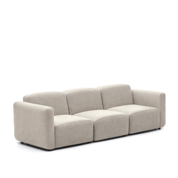 Neom τριθέσιος καναπές-μοντέλο, μπεζ, 263 cm, FSC Mix Credit