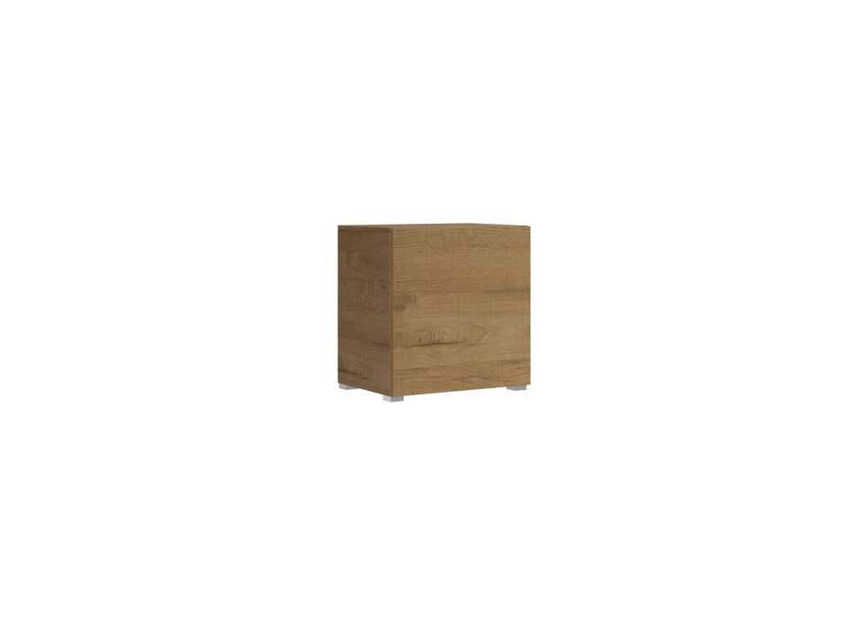 Isoka Elements - Βάση δαπέδου Isoka Π.60 Υ.60 Β.39.2 με αριστερά-δεξιά πόδια σε φυσικό δρυ