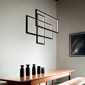 Κρεμαστό φωτιστικό FRAME Ideal Lux