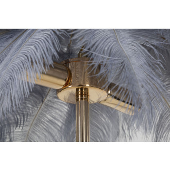 ΕΠΙΤΡΑΠΕΖΙΟ ΦΩΤΙΣΤΙΚΟ PALM, ΓΚΡΙ