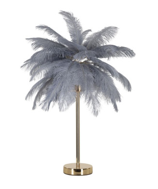 ΕΠΙΤΡΑΠΕΖΙΟ ΦΩΤΙΣΤΙΚΟ PALM, ΓΚΡΙ