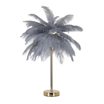 ΕΠΙΤΡΑΠΕΖΙΟ ΦΩΤΙΣΤΙΚΟ PALM, ΓΚΡΙ