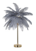ΕΠΙΤΡΑΠΕΖΙΟ ΦΩΤΙΣΤΙΚΟ PALM, ΓΚΡΙ