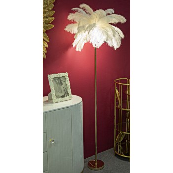 Λάμπα δαπέδου σε χρώμα PALM WHITE