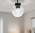 POLLY ΔΙΑΦΑΝΕΣ ΦΩΤΙΣΤΙΚΟ 1XE27 IP44 20x21CM