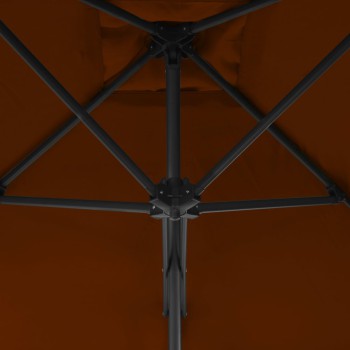 Ομπρέλα με ατσάλινο κοντάρι 250x250x230 